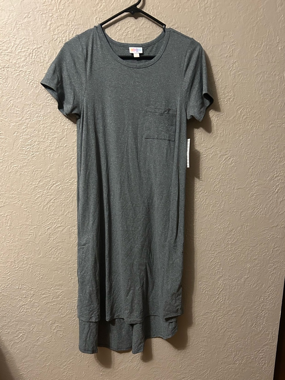 LuLaRoe Charcoal Gray Maxi Dress